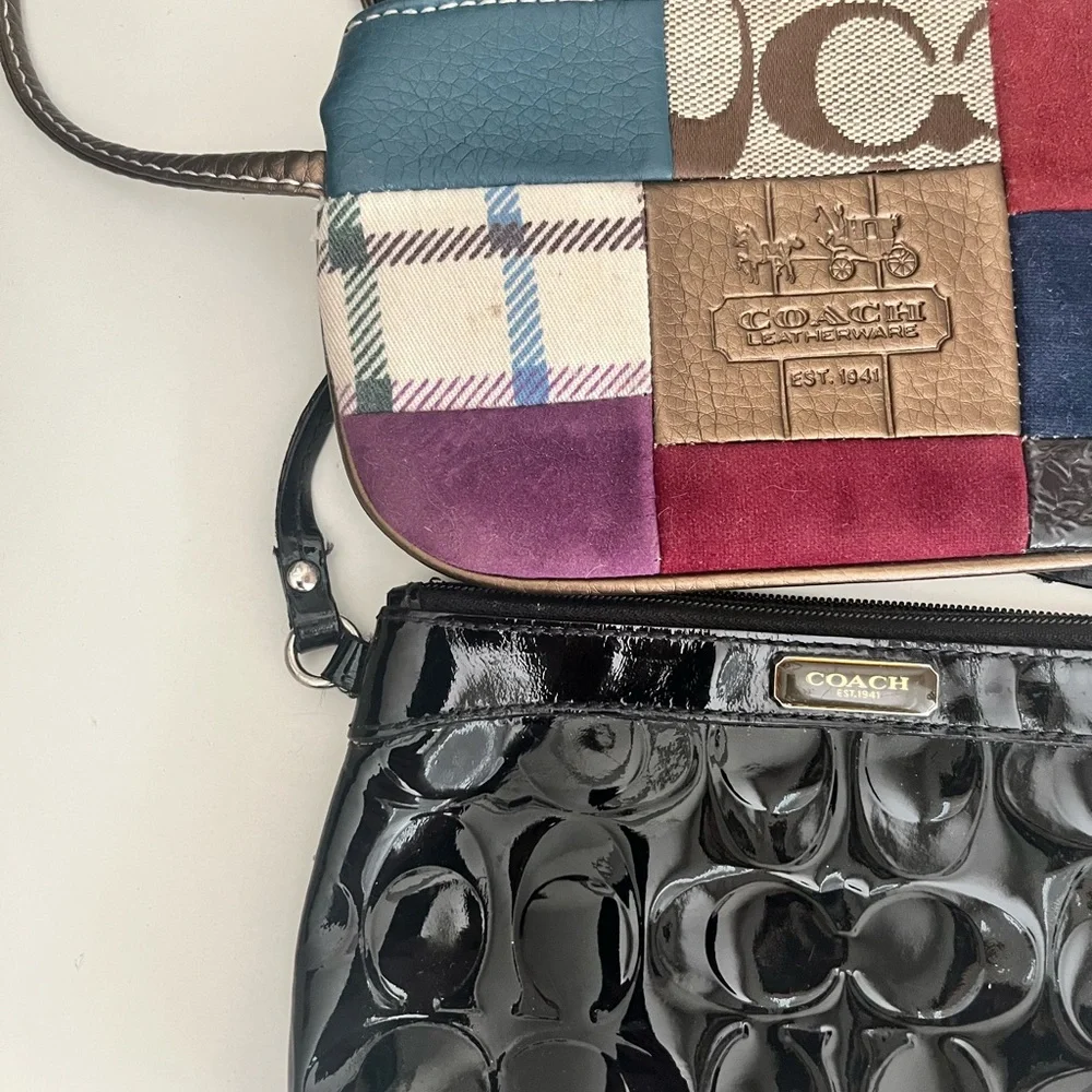Coach Signature and Patchwork Wristlet Trio - Picture 2 of 3